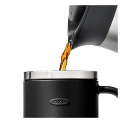 OXO 16oz Black Thermos Mug 9 OXO 16oz Black Thermos Mug -Kitchen Supplies Store image 426