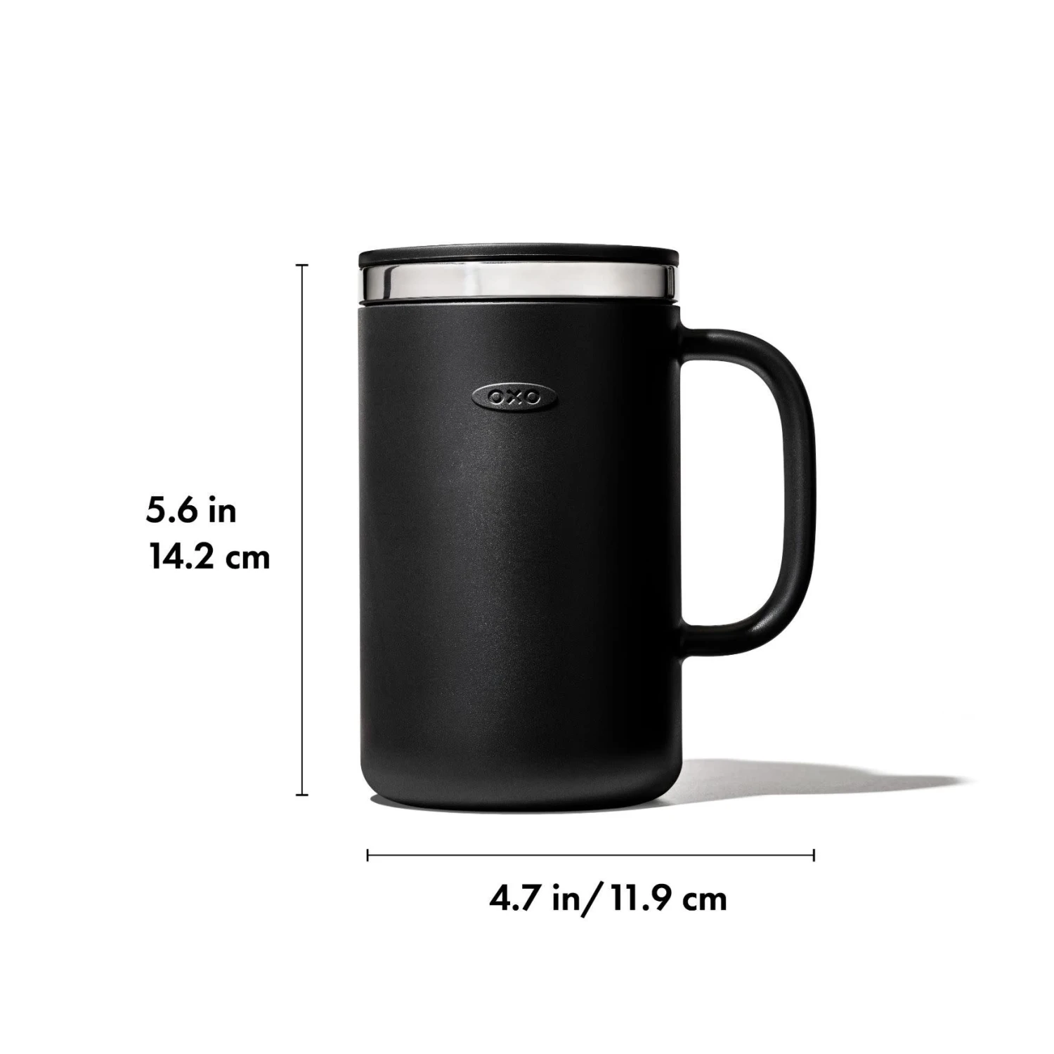 OXO 16oz Black Thermos Mug 6 OXO 16oz Black Thermos Mug - Image 4