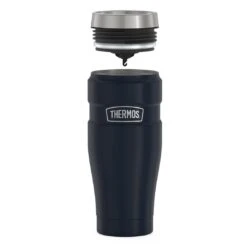 16oz Matte Blue Thermos -Kitchen Supplies Store image 431