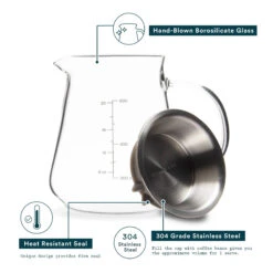 Bodum 600ml Ovalware Pourover Range Server -Kitchen Supplies Store image 536