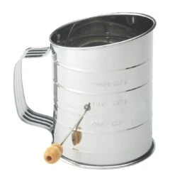 3 Cup Crank Flour Sifter