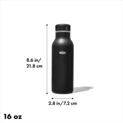 OXO 16oz Onyx Thermos -Kitchen Supplies Store image 580