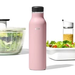 OXO 20oz Rose Quartz Thermos -Kitchen Supplies Store image 594