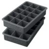 Charcoal Grey Tovolo Perfect Ice Cube Trays -Kitchen Supplies Store image 684