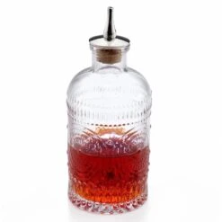 6.8oz Retro Bitters Bottle -Kitchen Supplies Store image 711
