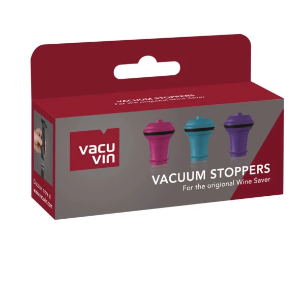 Vacuvin Multicolor Stoppers, Set Of 3 4 Vacuvin Multicolor Stoppers, Set Of 3 - Image 2