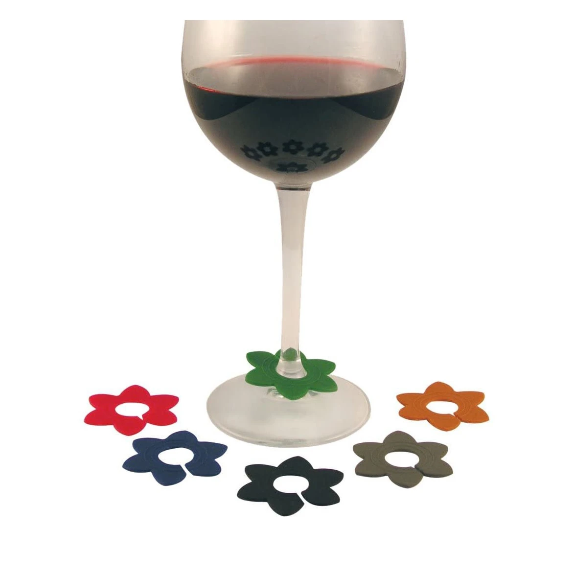 Flowers Drink Charms 3 Flowers Drink Charms