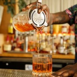 OXO Hawthorne Cocktail Strainer With Wood Handle 18 OXO Hawthorne Cocktail Strainer With Wood Handle -Kitchen Supplies Store image 905