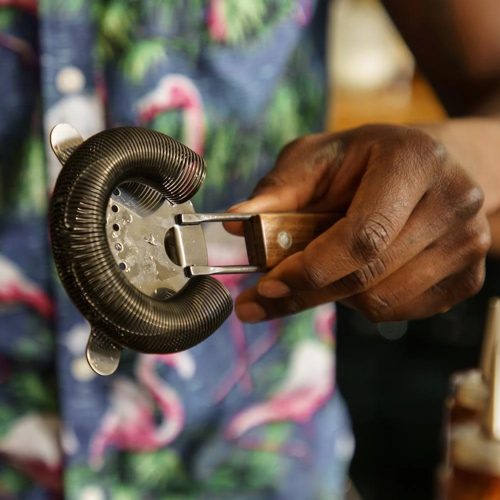 OXO Hawthorne Cocktail Strainer With Wood Handle 12 OXO Hawthorne Cocktail Strainer With Wood Handle - Image 10