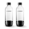 1 Liter Black Sodastream Bottles, Set Of 2 -Kitchen Supplies Store image 941